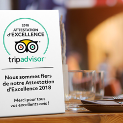 attestation dexcellence TripAdvisor